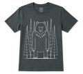 T-shirt Niedźwiedź zielony .png