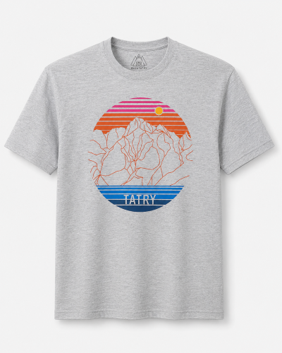 T-shirt Morskie Oko szary.png